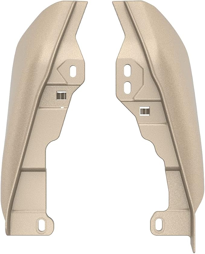 Advanblack 2024 RG Mid Frame Air Deflectors Compatible for Harley Touring Street Glide, Road King, Electra Glide, 2009-2025(Sand Camo Denim)