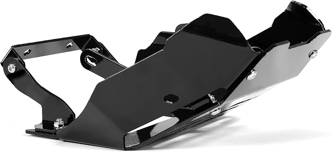 ALMULOO Skid Plate Compatible with 2018-2021 Honda Monkey 125 Z125 Black Aluminum Powder Coated