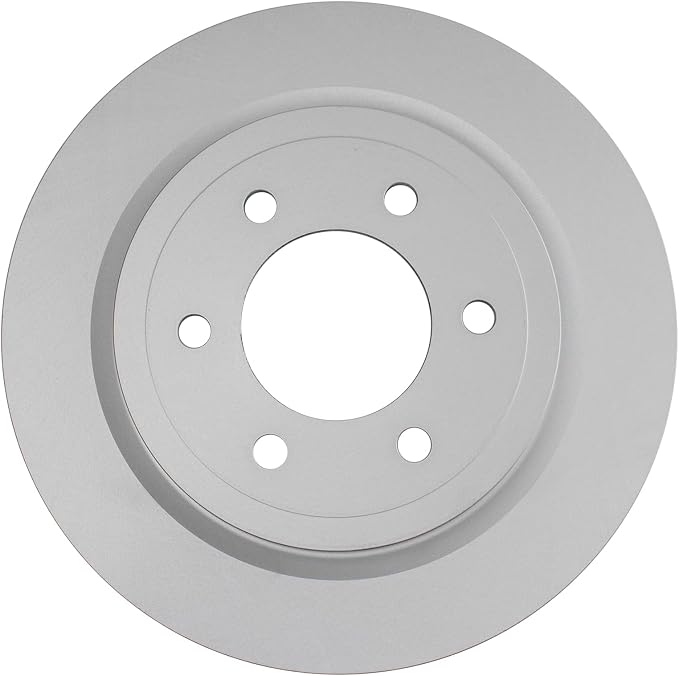 TRQ Rear Brake Rotor Set G Coated Vented Compatible with 2018-2021 Ford Expedition 2018-2020 F-150 2018-2021 Lincoln Navigator