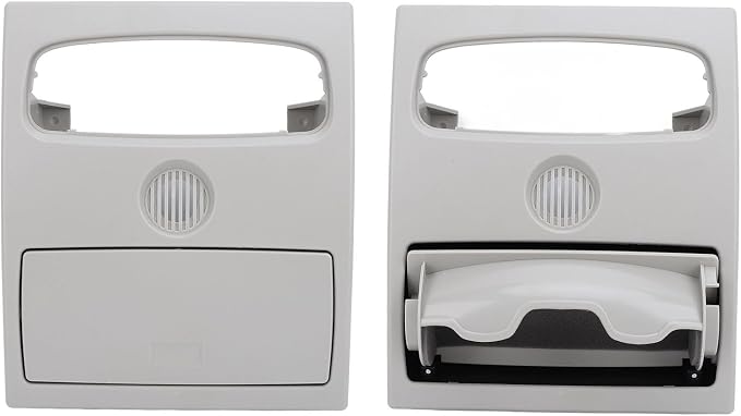Akozon Roof Console Sun Glasses Box Holder Roof Console for with OE Numbers CN15A519A58AA CN15A519A58DA34X1 CN1Z58519A70DA Simple Installation Convenient