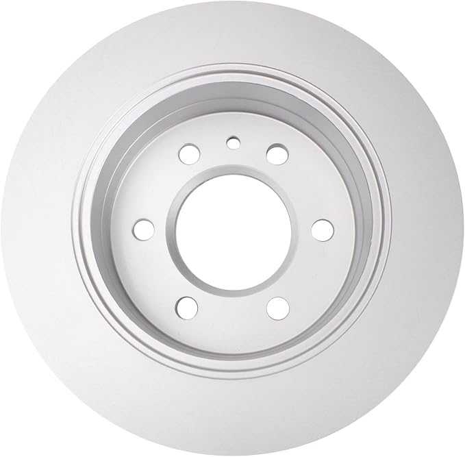 TRQ Rear Brake Rotors Set Solid Premium G-Coated Compatible with 2007-2009 Dodge Sprinter 2500 Sprinter 3500 2007-2018 Freightliner 2010-2018 Mercedes-Benz