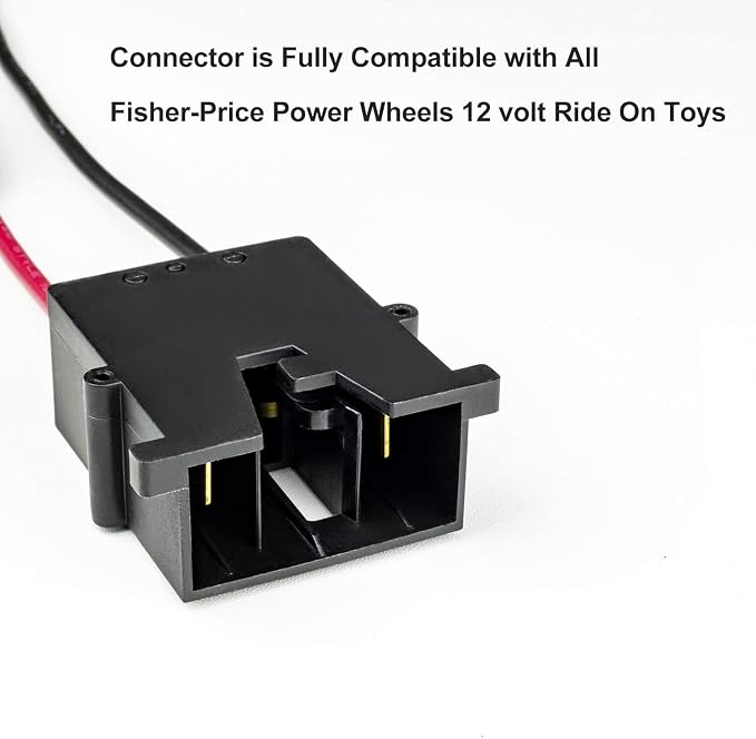 SEFEPODER Replacement Battery Compatible with Fisher Price Power Wheels 12 Volt Ride-On Vehicles,12V 20Ah Lifepo4 Lithium Ion Rechargeable Battery (Not Compatible ATVS)