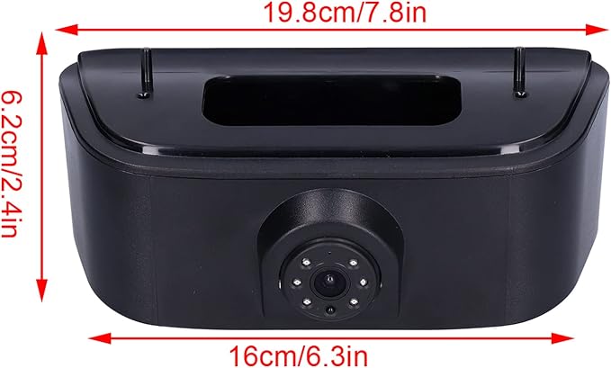 Backup Camera, Car Rear View Reverse Camera IP68 170¡ã 3rd Stop Lamp Mounted Black Replacement for NV200 2010-2017