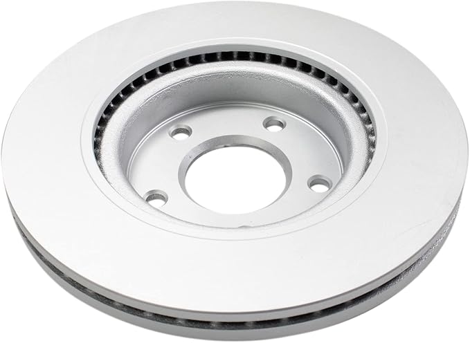 TRQ Front Brake Rotor Set G Coated Vented Compatible with 2007-2024 Nissan Altima