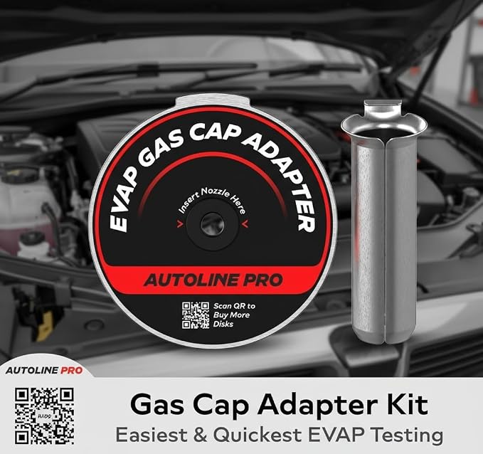 AutoLine Pro *2025 New Model* Automotive High Volume Smoke Machine - EVAP Leak Detector with Built-in Air Compressor - Model 701C– EVAP Vacuum Exhaust Smoke Detector Tools Kit - Red
