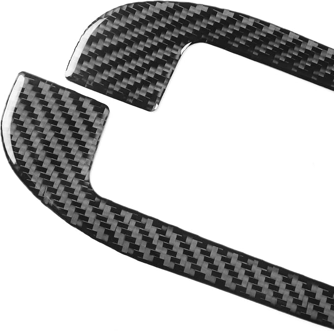 Soft Real Carbon Fiber Compatible with Nissan Altima 2013 2014 2015 2016 2017 2018 Interior Accessories Roof Top Handle Roof Grab Handle Cover Trim Sticker