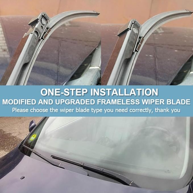 OEM Windshield Wiper Blades Replacement for Land Rover Range Rover L322 2002 2003 2004 2005 2006 2007 2008 2009 2010 2011 2012, Modified & Upgraded Wipers Set 26"+26"+18" (Pack of 3)