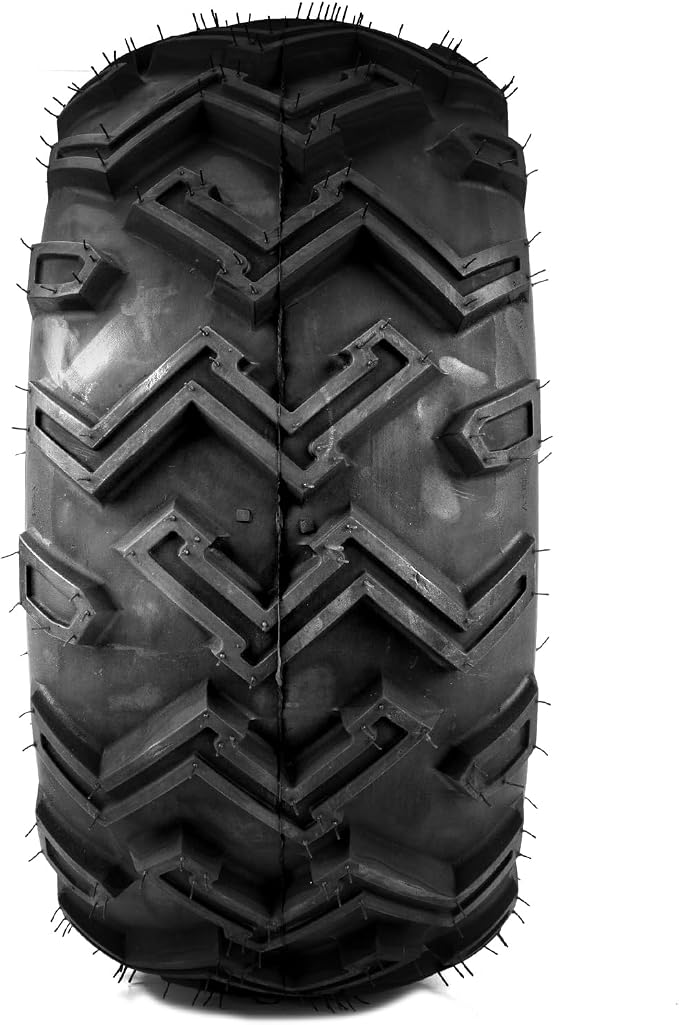 25x10-12 ATV Tires, 25x10-12 All Terrain Tires 6 PR, for Mud, Sand, and Off-Road Trails, 2 Pack Tubeless, Z-130