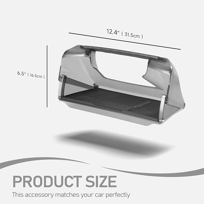 AUTOR Hideable Tesla Under Screen Storage for Model Y (2019-2024) Model 3 (2016-2023) Center Console Organizer Tray Model Y /3 Accessories