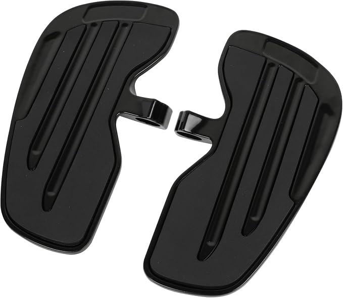 Motorcycle Driver Floorboards Foot Pegs Compatible with Indian Scout Sixty Bobber Replacement Part 2015-2024 Black