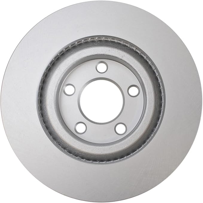 TRQ Front Brake Rotor Set G Coated Vented Compatible with 2007-2015 Ford Edge 2007-2015 Lincoln MKX