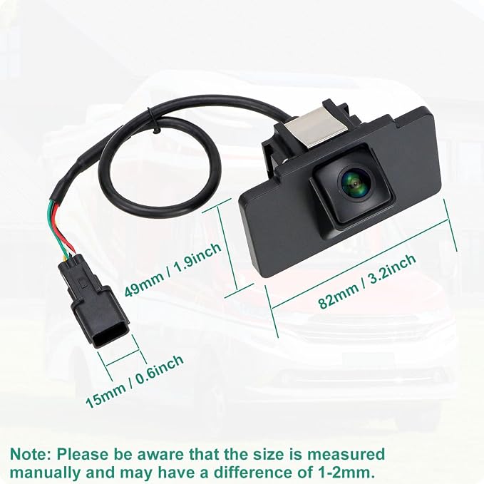 95760-E8000 Rear View Camera Replacement for Kia Cadenza 2014-2016, OE Backup Cam Replaces 95760E8000, 95760-3R500, 957603R500 by GreenYi