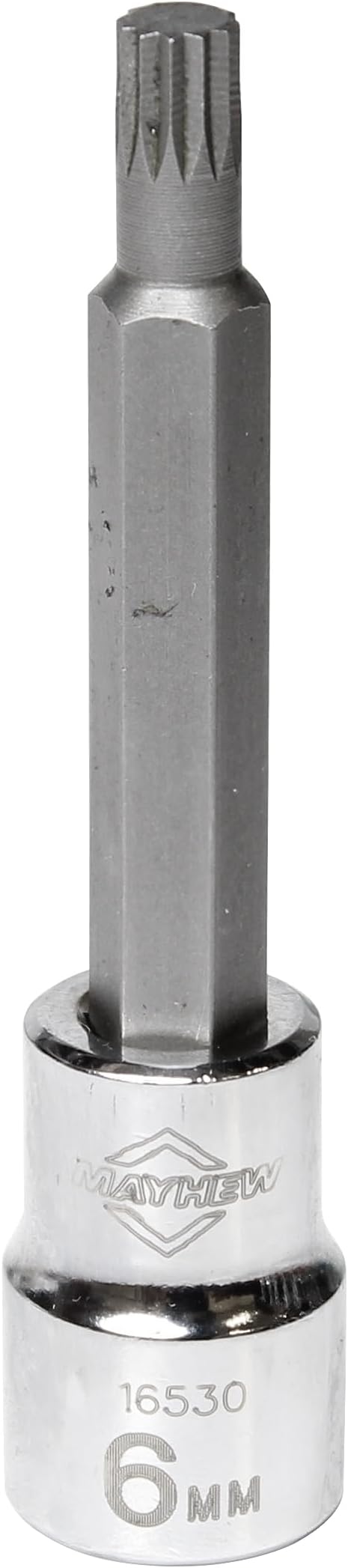 Mayhew Tools 16037 Triple Square Insert Socket Bit Set, Chrome, 7-Piece Medium-Length