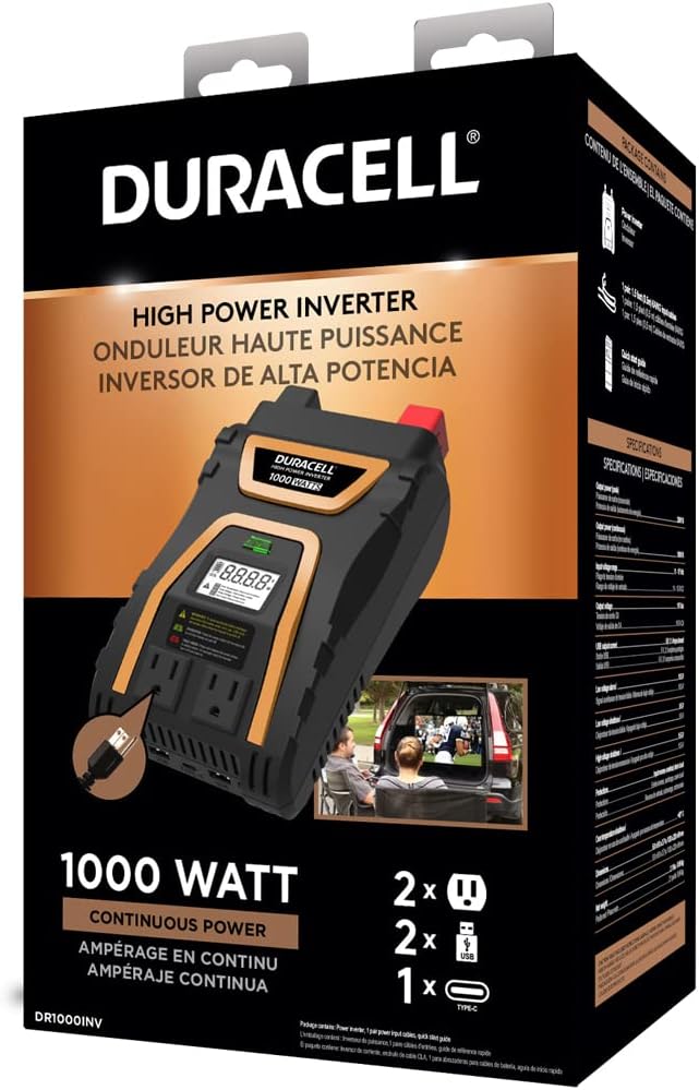Duracell 1000W Power Inverter