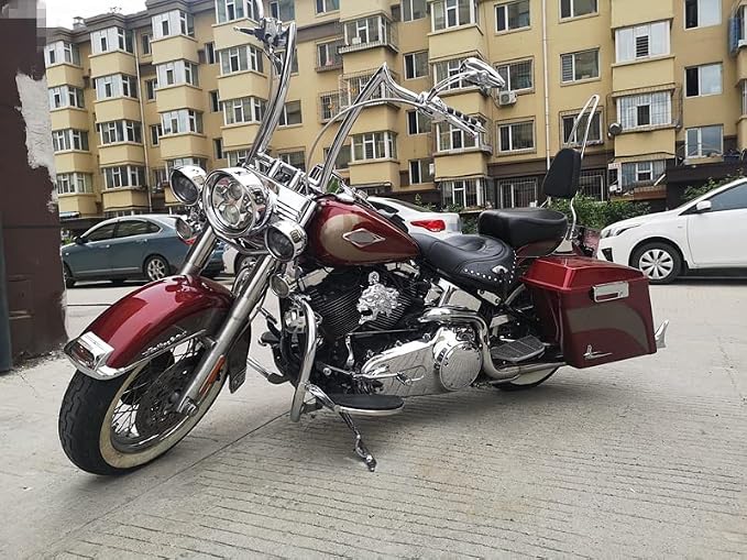 Rear Backrest Sissy Bar For Harley Davidson Heritage Softail FXSTC FLSTC Springer FLSTS Fat Boy EFI FLSTF,Chrome