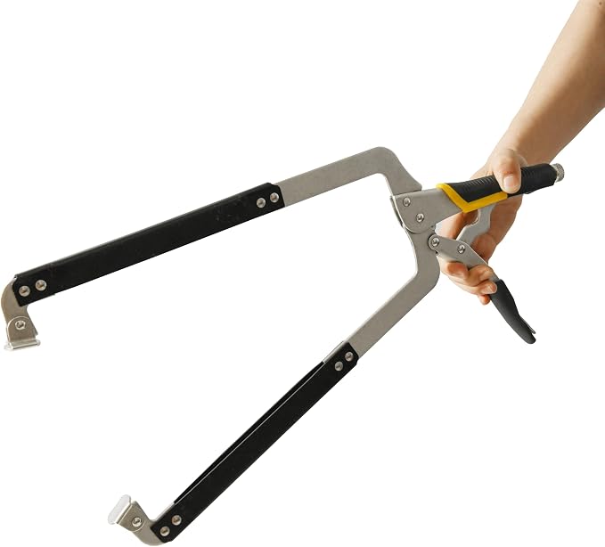 Xiao & Dao Pro Locking C-Clamp with Swivel Pads 22Inch(560mm) for Woodworking,Welding,Repairing,installation,clips mount tools,Etc 2-pack