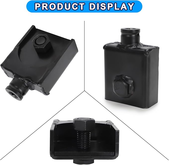 HD50 Heavy Duty 1/2" Square Drive Anchor Adapter - for Eye Bolts & Anchors up to 3/4" Shaft | Fits for Orange Screw Vortex | Impact Wrench Compatible