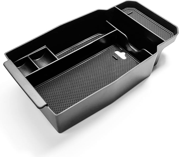 CDEFG for 2023 2024 2025 2026 Mazda CX-50 Center Console Organizer Tray | for 2023 2024 2025 2026 Mazda CX-50 Middle Console Armrest Storage Box 2023-2026 CX50 Accessories (Black)