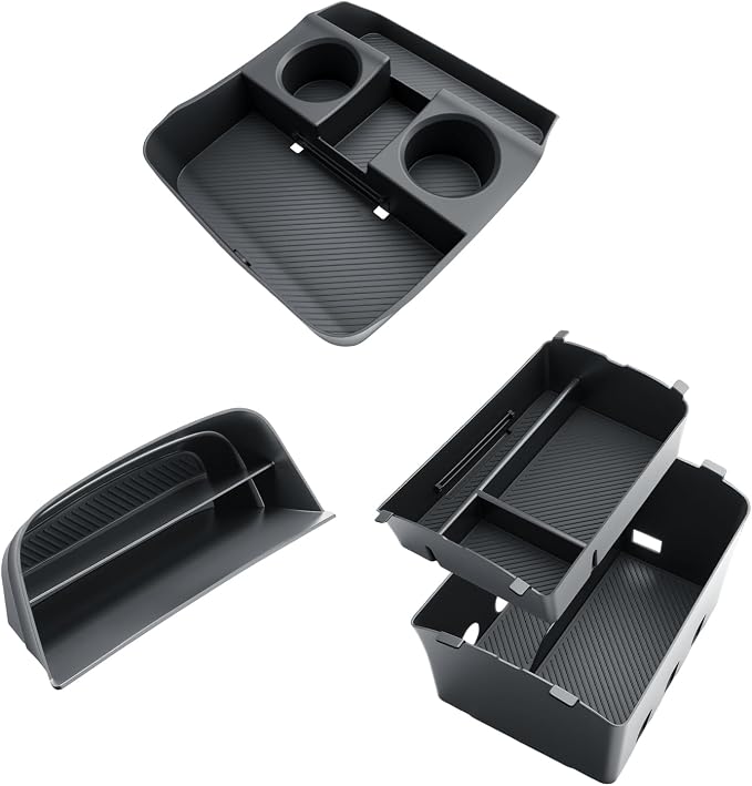 BIBIBO 4Packs for 2026 Hyundai Palisade Center Console Organizer 2026 Hyundai Palisade Calligraphy Console Tray 2026 Palisade Console Insert Tray 2026 Palisade (ONLY FIT Palisade Calligraphy)