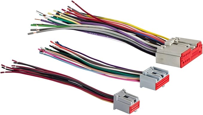 Metra Reverse Wiring Harness 71-5520-1 for Select 2003-up Ford, Lincoln, Mercury Vehicles OEM Premium Audio & Metra 70-5521 Radio Wiring Harness for Ford 03-Up Amp
