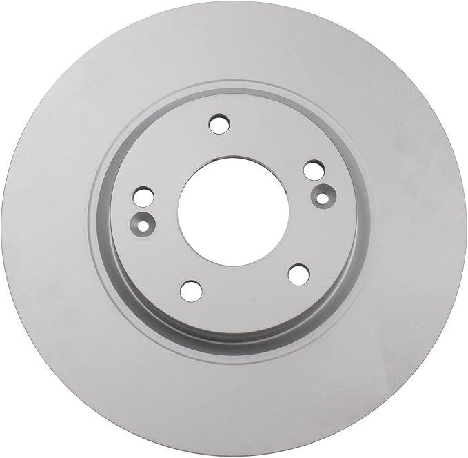 TRQ Front Brake Rotor Set G Coated Vented Compatible with 2010-2012 Hyundai Santa Fe 2011-2013 Kia Sorento