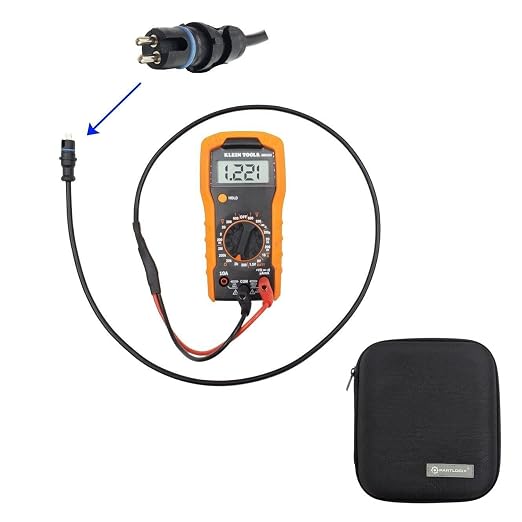 ABS Diagnostic Multimeter Cable Adapter with Case for Heavy Duty Semi Trucks and Semi Trailers