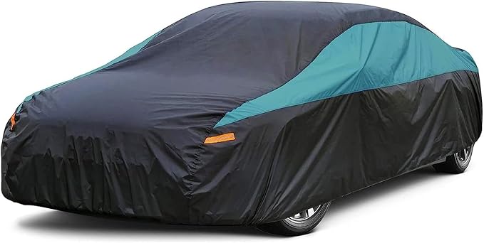 GUNHYI Car Cover for Coupe Sport Sedan Waterproof All Weather, Suitable for Hyundai Accent, Audi TT, BMW Z4, Porsche 718/Boxster/Cayman, Nissan Versa/240SX, Subaru BRZ, Mazda RX-8 etc.