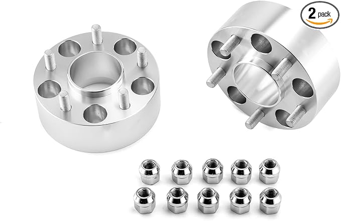 Wsays 2Pcs 2 Inch Wheel Spacer Adapter Compatible with Polaris RZR Pro Turbo R 4 2022-2026 5x114 Bolt Pattern M12x1.5 Thread Pitch
