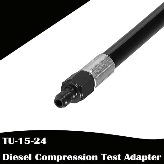 TU-15-24 Diesel Compression Test Adapter Tool M14-1.25 for Ford 6.0L Power Stroke, Navistar/International VT365 and More