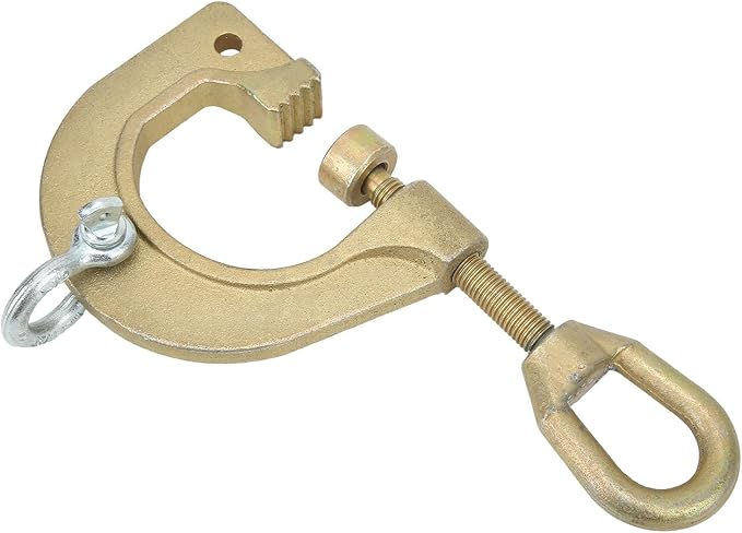 Acouto Auto Body Frame Clamp 2 Way G Clamp Self Tightening Pull Clamp Frame Back Auto Body Repair Tools for Car Truck Bus, Chrome Vanadium Steel Automotive Tools & Equipment