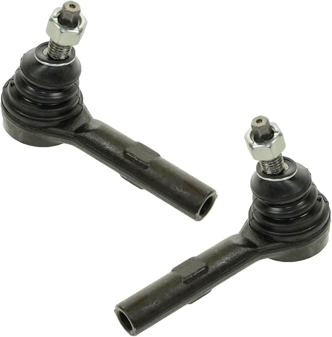 TRQ Outer Driver and Passenger Side Tie Rod Set 2 Piece Compatible with 2006-2010 Ford Explorer 2007-2010 Ford Explorer Sport Trac 2006-2010 Mercury Mountaineer