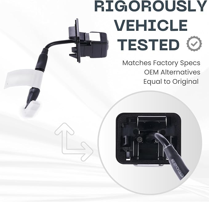 Backup Camera Replaces for 2012 2013 2014 Subaru Impreza Wagon | 2013 2014 Impreza Sedan | 2014 XV CROSSTREK Hybrid | 2013 2014 CROSSTREK/XV CROSSTREK OE Part # 86267FJ000 86267FJ100