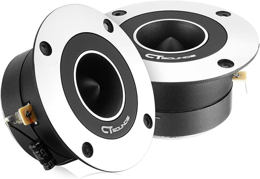 CT Sounds TX-35B 3.5” 480-Watt Titanium Super Tweeters, Pair