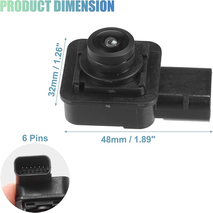 ACROPIX Car Rear View Back Up Camera W/Tool Wide Angle Park Assist Reverse Camera Fit for Ford F-150 2015-2017 No.FL3Z19G490D/FL3Z19G490B - Pack of 1