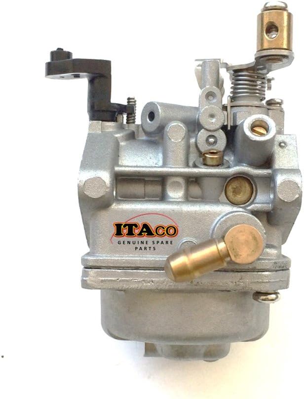 ITACO Boat Motor Carburetor Carb Assy 6BX-14301-10 11 00 compatible with Yamaha Parsun F6 6HP 4T F6-04060000 Outboard Engine