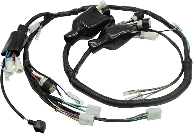 JAVIK Wire Wiring Harness for Yamaha Warrior 350 YFM350 YFM350X 1988, OEM# 2XK-82590-10-00