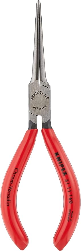 KNIPEX Tools - Electronics Super Knips, INOX Steel, Multi-Component (7803125), 5-Inch & 31 11 160 Tools - Needle Nose Pliers (3111160)