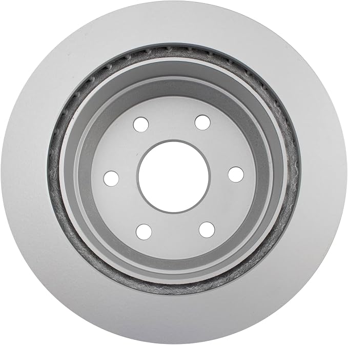 TRQ Rear G-Coated Brake Rotor LH RH Kit Pair Set of 2 for GM Truck SUV