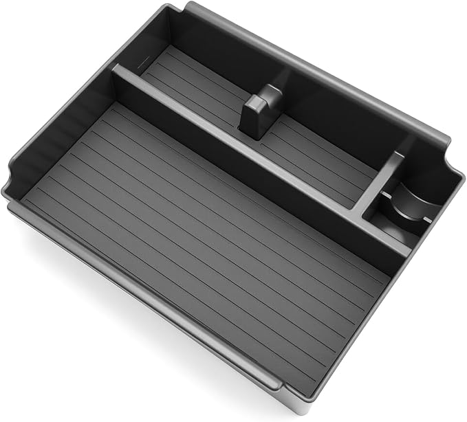 SKTU for 2026 Nissan Sentra Center Console Organizer for 2026+ Nissan Sentra (S/SV/SR/SL) Console Tray Nissan Sentra 2026 Accessories ABS Armrest Storage Box with Coin and Sunglasses Holder