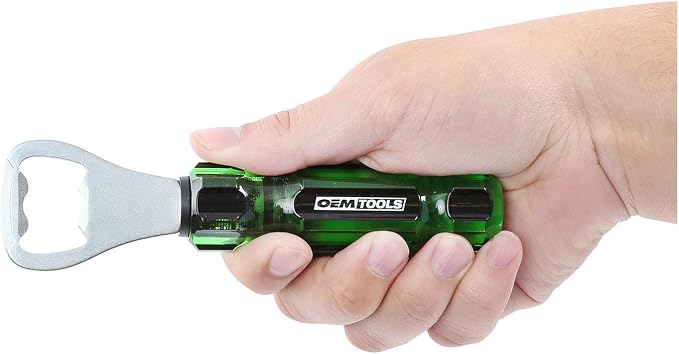 OEMTOOLS Digital Tire Inflator with Tire Pressure Gauge, 0 to 175 PSI Air Pressure Gauge for Tires with 21” Hose and Clip-On Air Chuck, Beer Bottle Opener, Gifts for Men, Gifts for Women