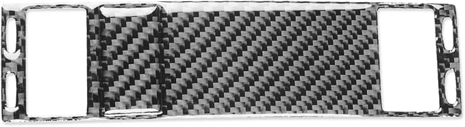 Soft Carbon Fiber Car Interior Heating Control 2/Piece Decorative Sticker for Lexus RC300 350 200T 15-24 Carbon Fiber Interior Accessories