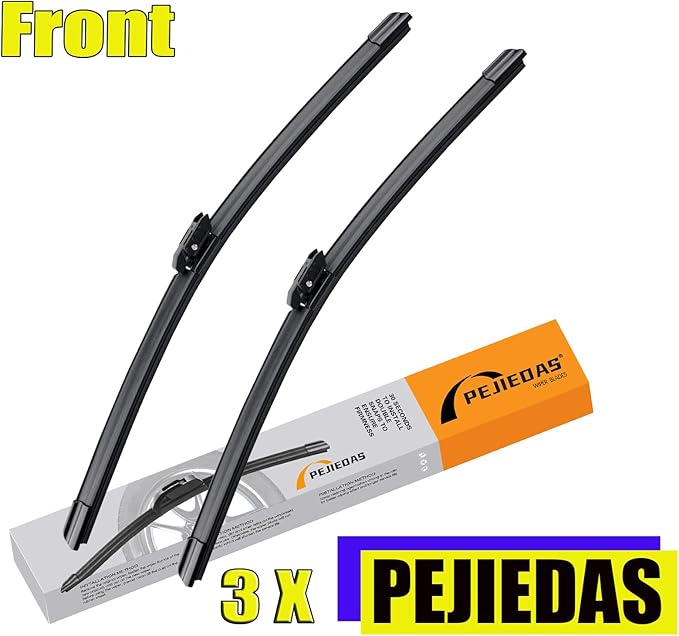 3 Wiper Blades for BMW X2/F39 2018-2022, OE Genuine Replacement (24″/20″ Front Wiper + 13″ Rear Wiper)