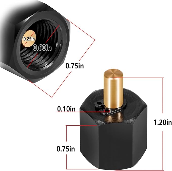 EN-47589 9011 Fuel Pressure Test/Block Off Adapter Set for Dodge Ram, GMC/Chevy, Medium Duty GMC