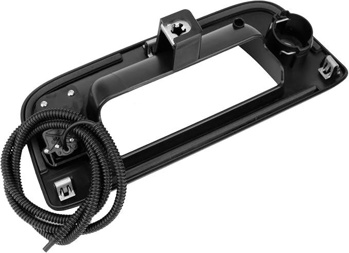 Tailgate Handle Backup Camera Compatible with 2007-2013 Chevrolet Silverado/GMC Sierra 1500 2500 HD Pickup Reversing Backing Camera Handle Tailgate Lock RCA Connector Replaces # 22755304