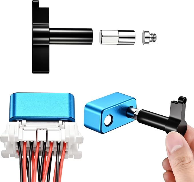 OBD2 Port Anti-Theft Lockout Tool, OBD Port Protector for Cars/SUV/Trucks、obd2 Lock Anti Theft Protector (Blue)