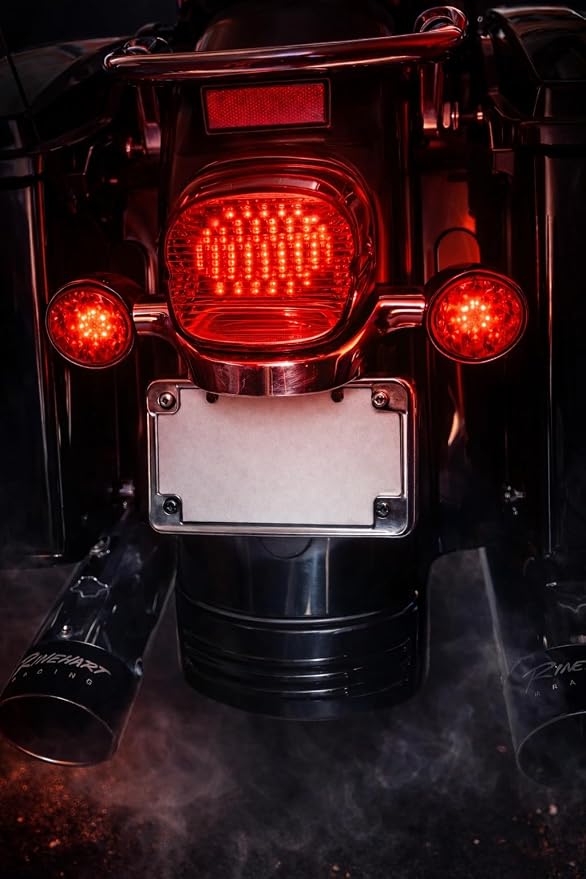 Eagle Lights Red Strobing LED Tail Light Upgrade for Harley Davidson - No Window
