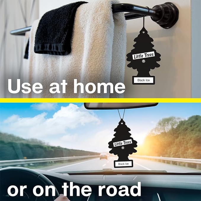 LITTLE TREES Car Air Freshener | Hanging Tree Provides Long Lasting Scent for Auto and Home | 24 Air Fresheners |Lavender