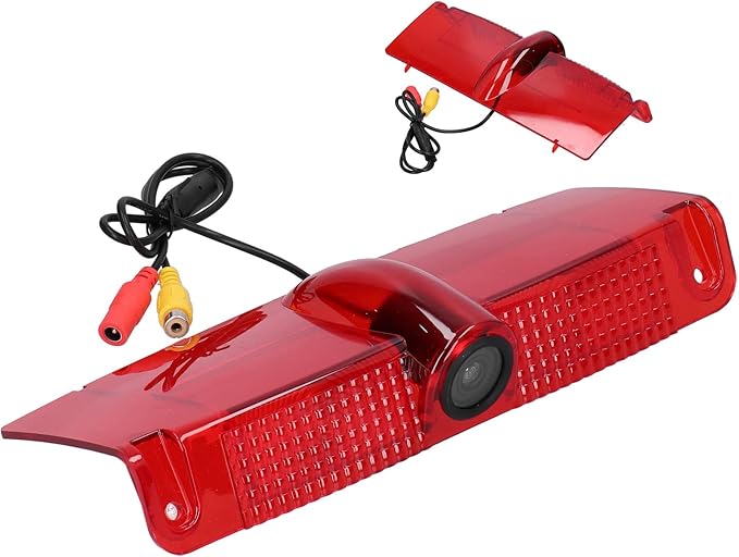 Backup Camera, Car Rear View Camera 3rd Brake Light Position Mounted Fit for Chevy Express Van 2003-2017