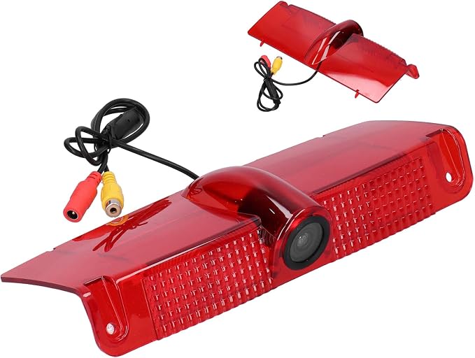 Backup Camera, Car Rear View Camera 3rd Brake Light Position Mounted Fit for Chevy Express Van 2003-2017