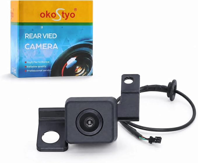 No. 95760-3M060 Rear View Backup Reverse Parking Camera/Rear View Camera | Compatible with Hyundai Genesis 2009 2010 2011 4.6L 3.8L Sedan okostyo Park Assist Camera - Rear [4 Pins] P/N:95760-3M061